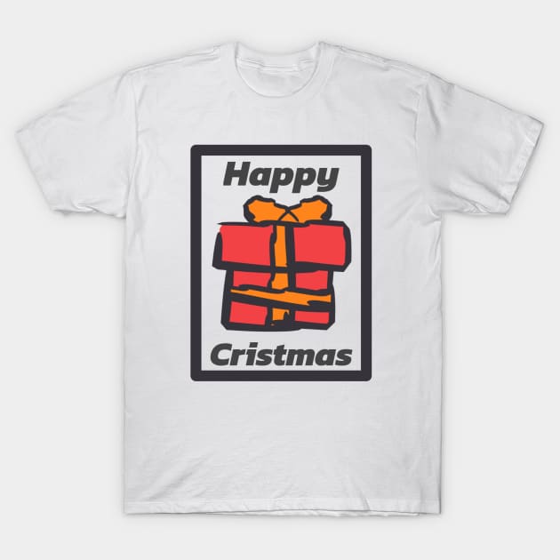 Happy Cristmas T-Shirt by Aisiiyan